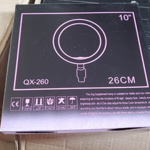 10 Inches Ring Light